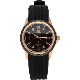 klasyczny damski Zegarek Orient FNR1V001T0 Gem Automatic Crystal Accent - Zegarki Orient