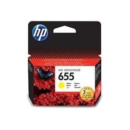HP 655 Y żółty (yellow) (CZ112AE) oryginalny - Tusze HP