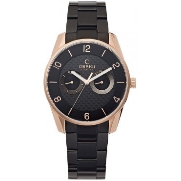 klasyczny męski Zegarek Obaku Denmark V171GMVBSB - Zegarki Obaku