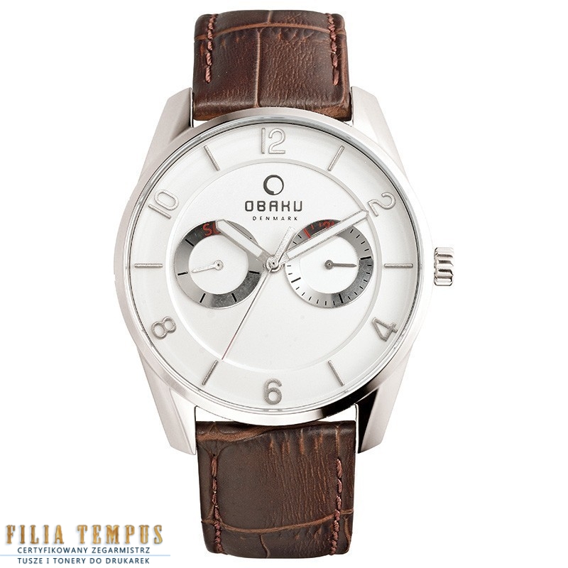 Zegarek OBAKU DENMARK V171GMCIRN Obaku - Zegarki OBAKU