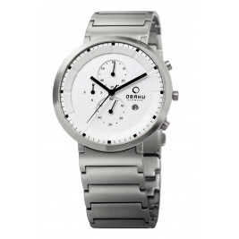 klasyczny męski Zegarek Obaku Denmark V147GCWSC1 - Zegarki Obaku
