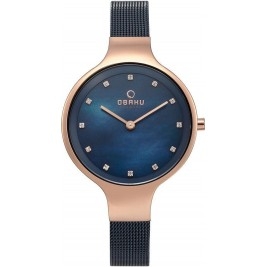 klasyczny damski Zegarek Obaku Denmark V173LXVLML na bransolecie