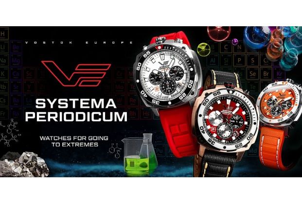 Zegarki męskie Vostok Europe Systema Periodicum