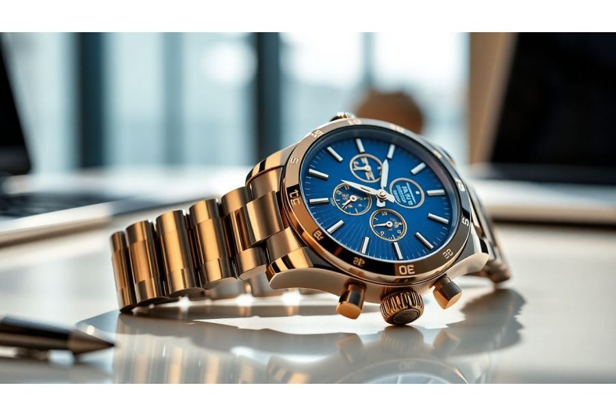 Zegarki z niebieską tarczą – elegancja i styl na co dzień