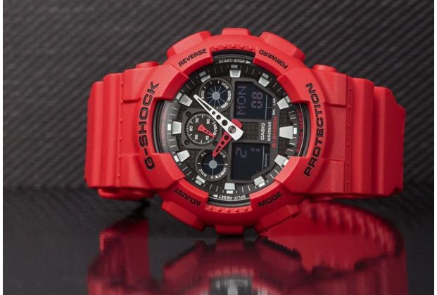 Casio G-Shock GA-100 – Kultowy zegarek w militarnym stylu