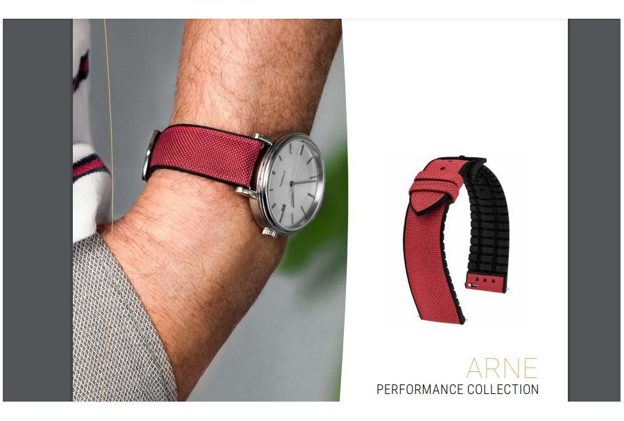 Pasek do zegarka HIRSCH Arne L Animal Free nowa limitowana kolekcja