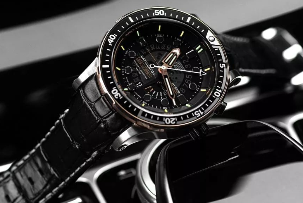 Hybrydowy zegarek automatyczny Vostok Europe Batiscafos Hybrid PX84-511E769